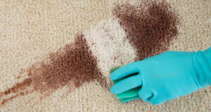 شستن فرش با پودر صابون